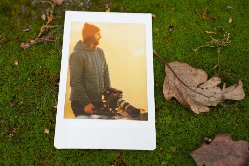 Instax print developed from a photo taken with Nikon D850 camera. Instax print developed from a photo taken with Nikon D850 camera.