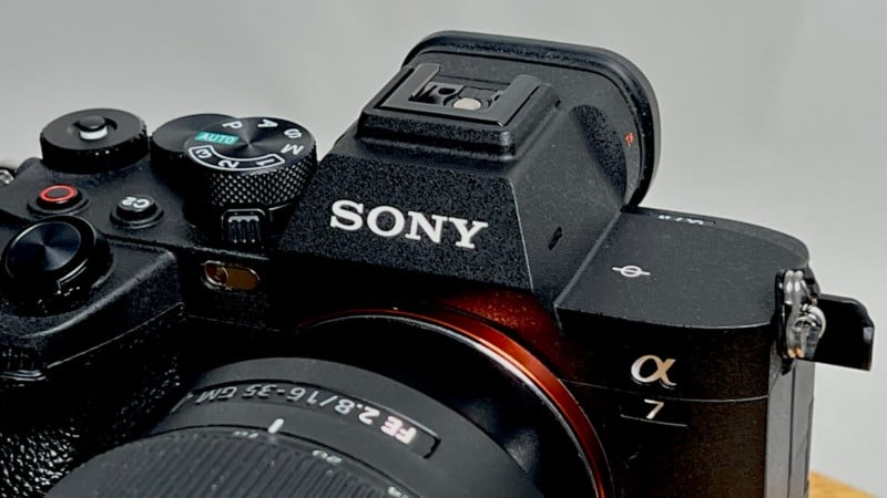 The Sony a7 IV mirrorless camera The Sony a7 IV mirrorless camera