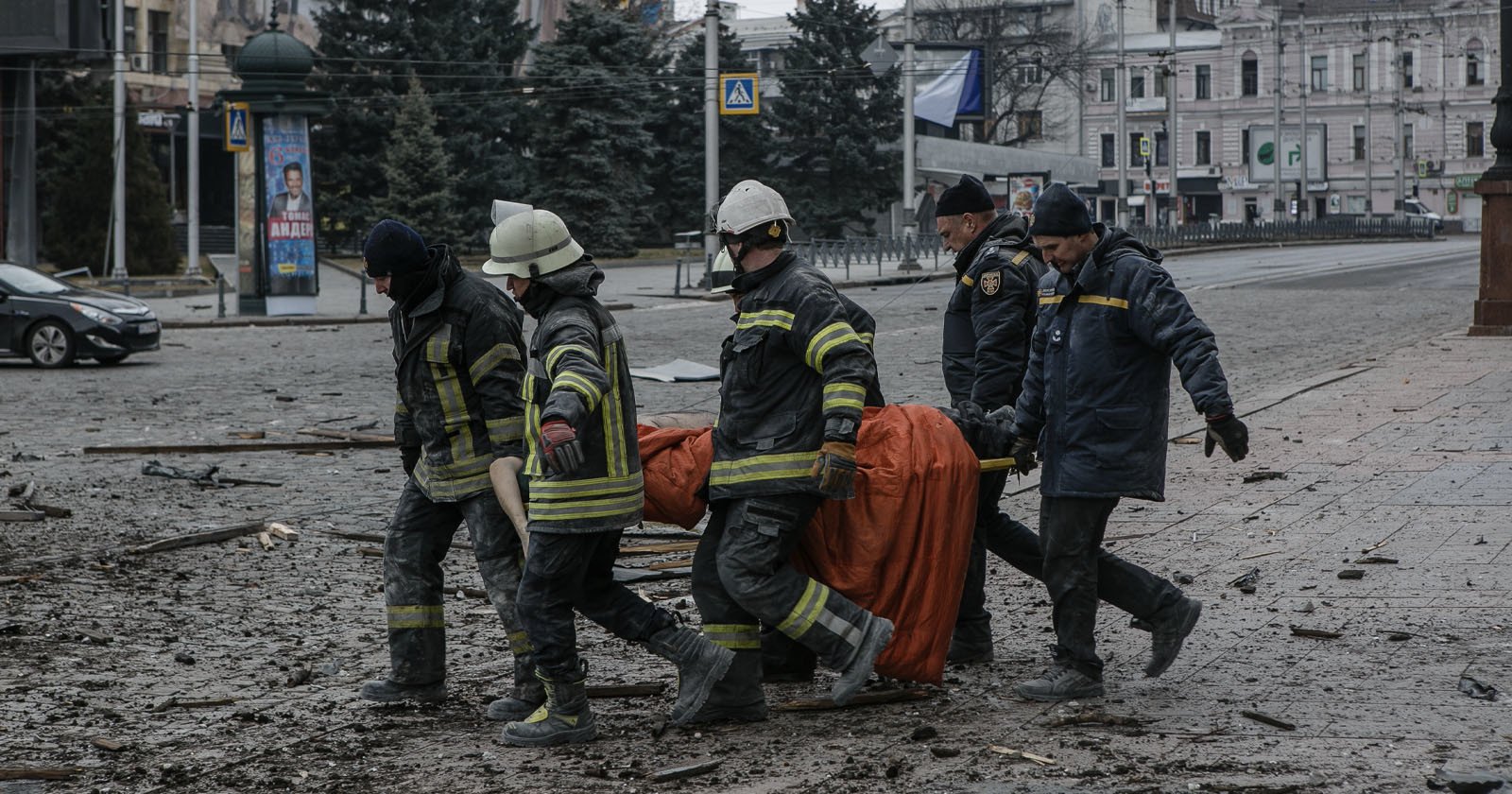 Kharkiv, Ukraine March 2022 Kharkiv, Ukraine March 2022