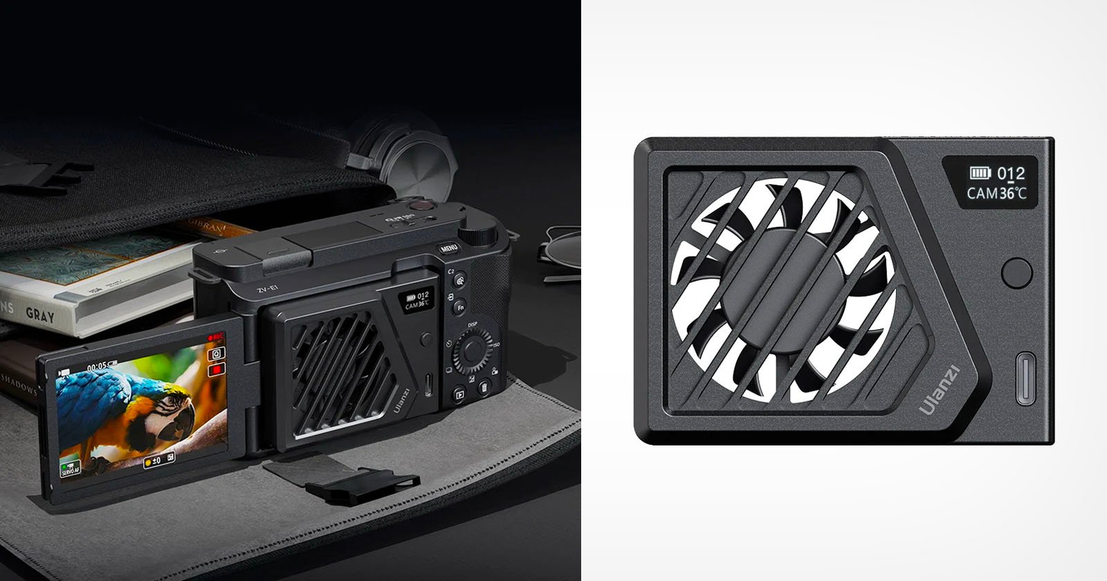 Ulanzi Camera Cooling Fan Ulanzi Camera Cooling Fan