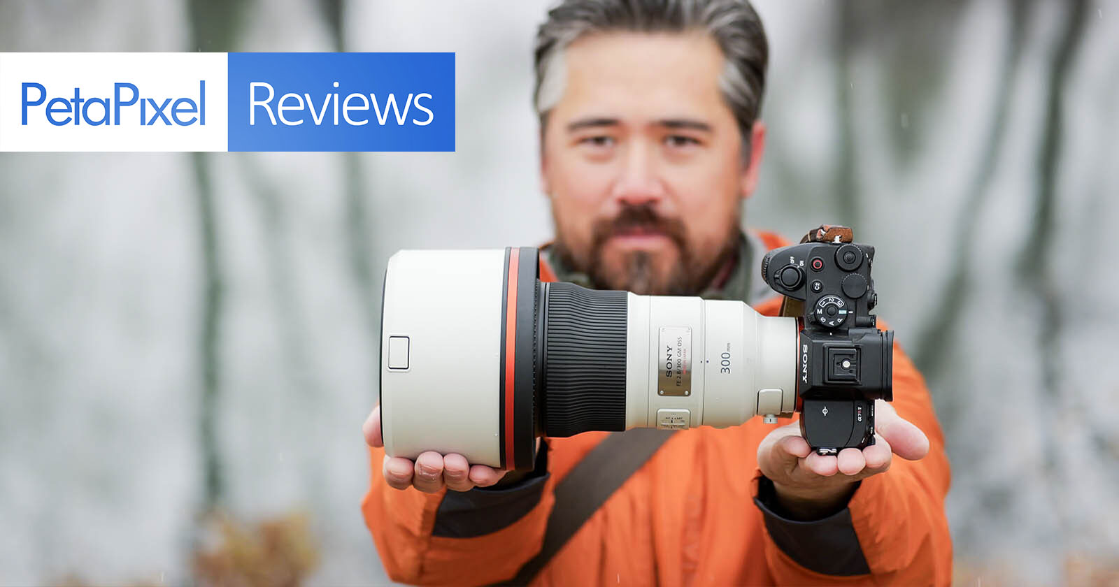 Sony G-Master 300mm f/2.8 in hand Sony G-Master 300mm f/2.8 in hand